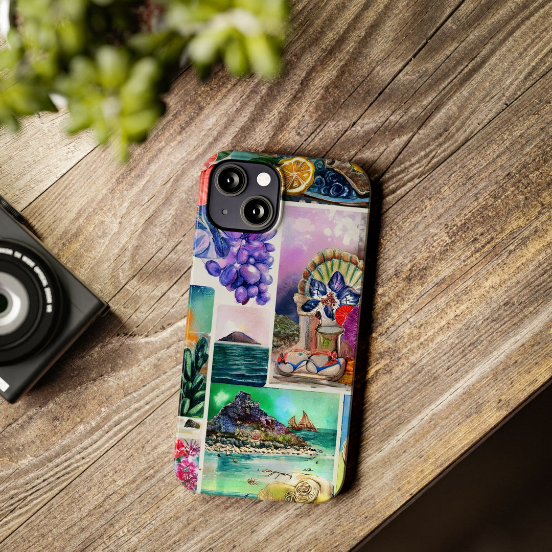 Slim Travel Coquette Collage Cute Phone Cases for Iphone | iPhone 15 Case | iPhone 15 Pro Max Case, Iphone 14, Iphone 14 Pro Max, Iphone 13 - Studio40ParkLane