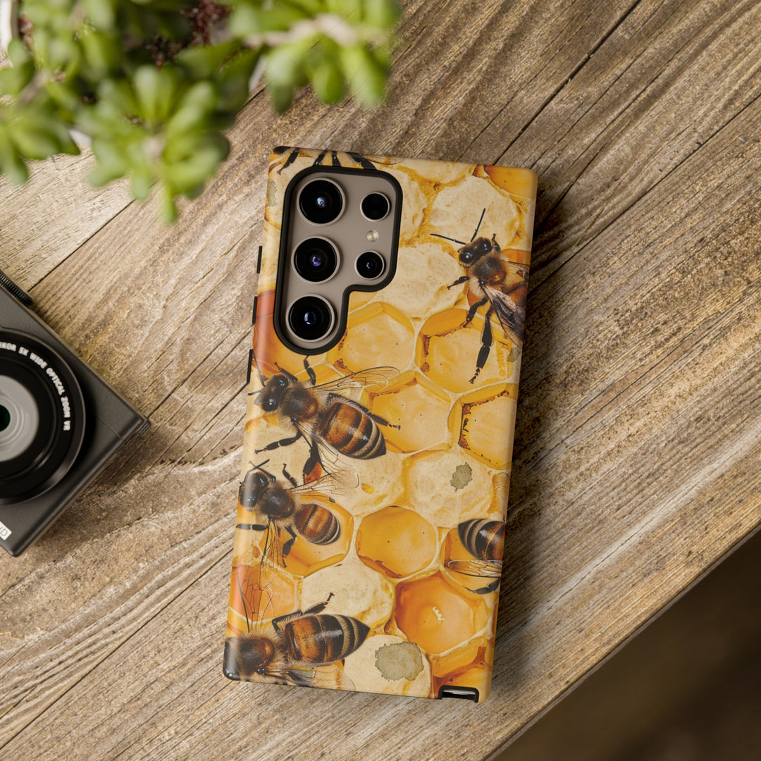 Cute Samsung Case | Cool Iphone Case | Honey Bees, Samsung S24, S23, S22, S21, IPhone 15 Case | Iphone 14 Case, Iphone 13 Case - Studio40ParkLane