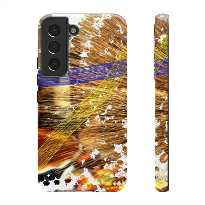 Impact Resistant, Pecan Pie Abstract, Cute Phone Cases for Samsung S24, S23, S22, S21, IPhone 15 pro Iphone 14 pro Iphone 13 IPhone 12 Iphone 11