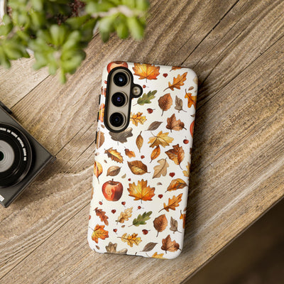 Autumn Fall Leaves Gift for Her Cute Phone Case for, Samsung Galaxy S24, S23, S22, S21, IPhone 16 Case | Iphone 15, Iphone 14, IPhone 13 Case