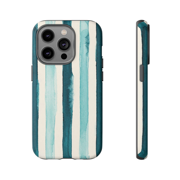 Tough Cute Green Stripes Phone Case, for IPhone 17 Pro Max | Iphone 17 Air, Iphone 16, IPhone 15, 14 13 12, Samsung Galaxy S26, S25, S24, S23