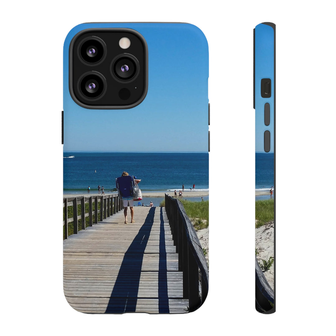 Cute Samsung Case | Cool Iphone Case | Summer Beach Walk, Samsung S24, S23, S22, S21, IPhone 15 Case | Iphone 14 Case, Iphone 13 Case - Studio40ParkLane