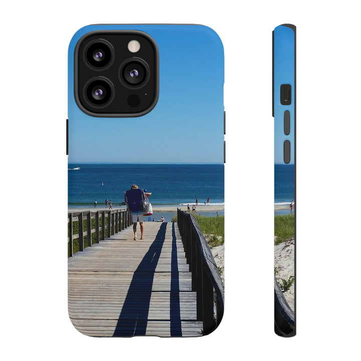 Cute Samsung Case | Cool Iphone Case | Summer Beach Walk, Samsung S24, S23, S22, S21, IPhone 15 Case | Iphone 14 Case, Iphone 13 Case - Studio40ParkLane