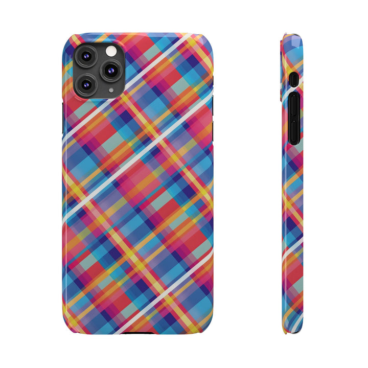 Slim Checkered Plaid Gift for Her Cute Phone Cases for Iphone 16 Pro Max | iPhone 15 Case | iPhone 15 Pro Max Case, Iphone 14, 13, 12, 11, 10, 8, 7 - Studio40ParkLane