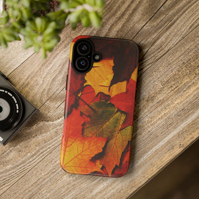 Autumn Fall Leaves Gift Cute Phone Case for, Samsung Galaxy S24, S23, S22, S21, IPhone 16 Case | Iphone 15, Iphone 14, IPhone 13 Case Mom Dad Gift