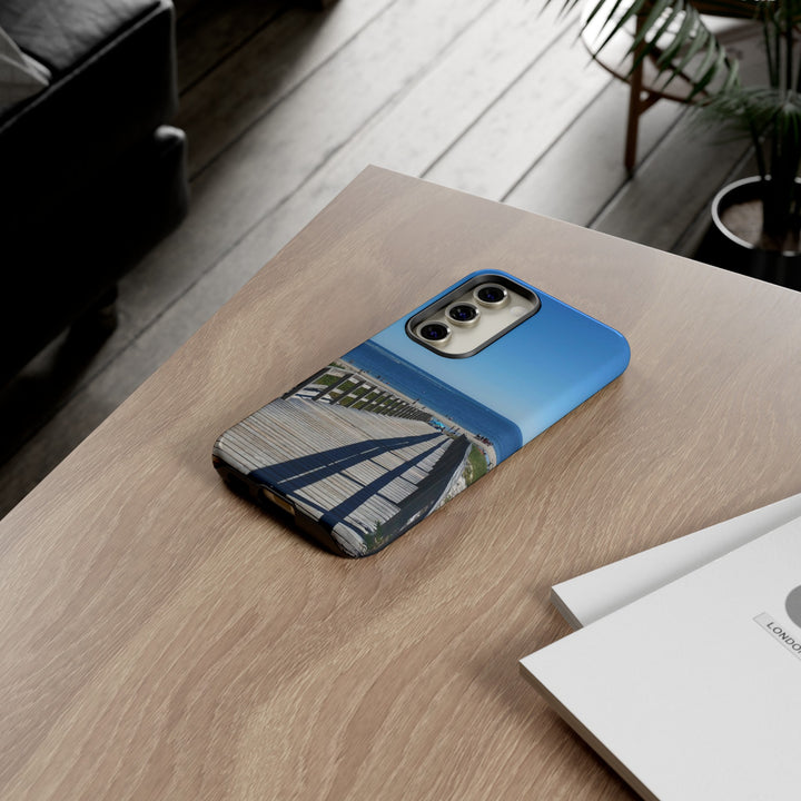 Cute Samsung Case | Cool Iphone Case | Summer Beach Walk, Samsung S24, S23, S22, S21, IPhone 15 Case | Iphone 14 Case, Iphone 13 Case - Studio40ParkLane