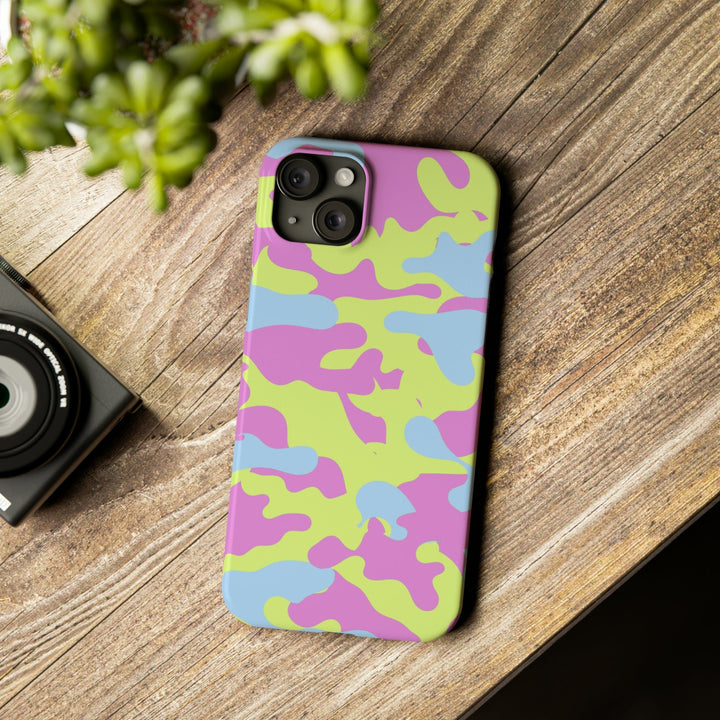 Slim Cute Phone Cases for Iphone - | iPhone 15 Case | iPhone 15 Pro Max Case, Iphone 14 Case, Iphone 14 Pro Max, Iphone 13, Spring Camouflage - Studio40ParkLane