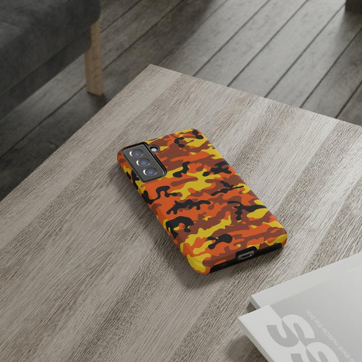 Cool Phone Case | Aesthetic Phone Case | Fall Camo | For Samsung Galaxy S23, S22, S21, S20 | Luxury Double Layer | Cute - Studio40ParkLane