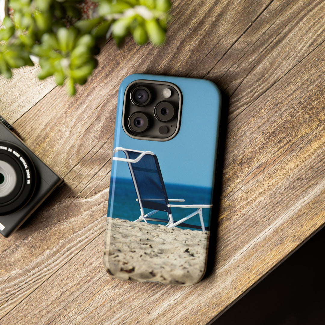Cute Samsung Case | Cool Iphone Case | Summer Blue Beach Chair, Samsung S24, S23, S22, S21, IPhone 15 Case | Iphone 14 Case, Iphone 13 Case - Studio40ParkLane