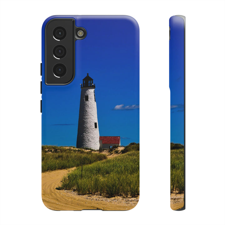 Cute Samsung Phone Case | Aesthetic Samsung Phone Case | Lighthouse Beach | Galaxy S23, S22, S21, S20 | Luxury Double Layer | Cool - Studio40ParkLane