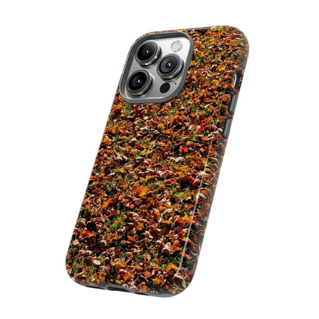 Impact Resistant, Fall Leaves Collage, Cute Phone Cases for Samsung S24, S23, S22, S21, IPhone 15 pro Iphone 14 pro Iphone 13 IPhone 12 Iphone 11 - Studio40ParkLane