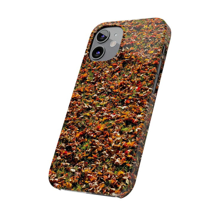 Slim Cute Phone Cases for Iphone - | iPhone 15 Case | iPhone 15 Pro Max Case, Iphone 14 Case, Iphone 14 Pro Max, Iphone 13, New England Fall Leaves - Studio40ParkLane