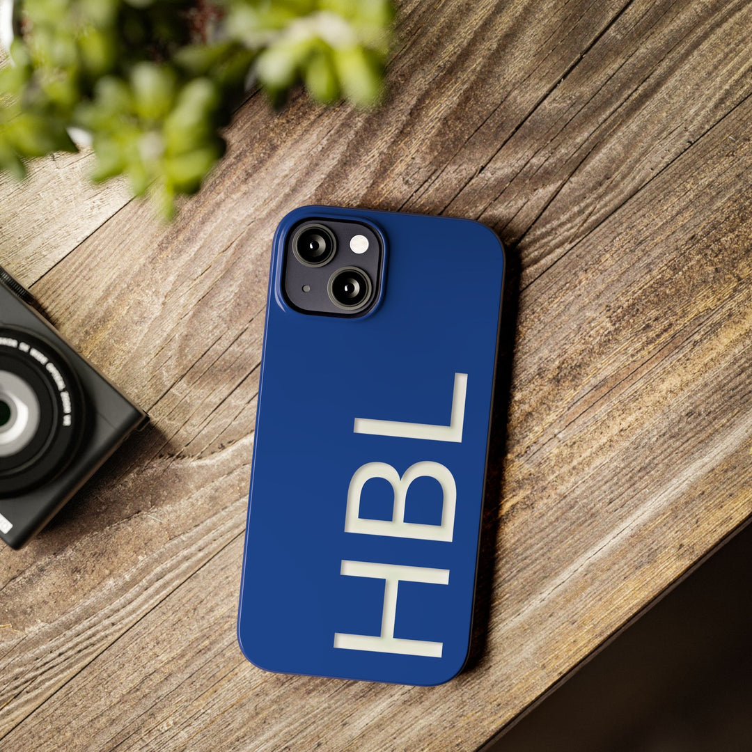 Slim Custom Personalized Blue Gift for Her Cute Phone Cases for Iphone 16 Pro Max | iPhone 15 Case | iPhone 15 Pro Max Case, Iphone 14, 13, 12, 11, 10, 8, 7 - Studio40ParkLane