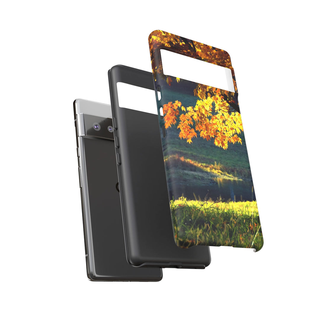 Impact Resistant, Fall Leaves Collage, Cute Phone Cases for Samsung S24, S23, S22, S21, IPhone 15 pro Iphone 14 pro Iphone 13 IPhone 12 Iphone 11 - Studio40ParkLane
