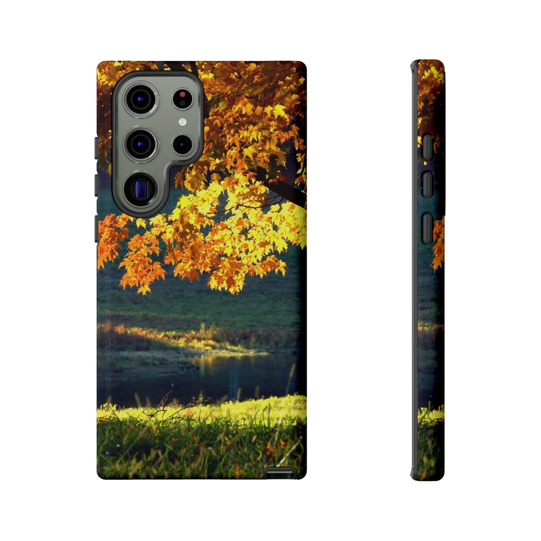 Impact Resistant, Fall Leaves Collage, Cute Phone Cases for Samsung S24, S23, S22, S21, IPhone 15 pro Iphone 14 pro Iphone 13 IPhone 12 Iphone 11 - Studio40ParkLane