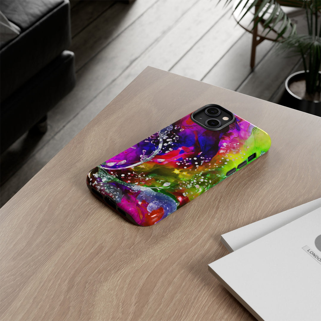 Impact Resistant, Multi Color Marble, Cute Phone Cases for Samsung S24, S23, S22, S21, IPhone 15 pro Iphone 14 pro Iphone 13 IPhone 12 Iphone 11 - Studio40ParkLane