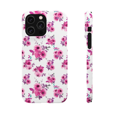 Snap Spring Flowers Cute Phone Cases for Samsung S24, S23, S22, S21, S20, Plus and Ultra, Iphone 16 Pro Max, Iphone 15, 14, 13, 12, 11, 10,9 - Studio40ParkLane