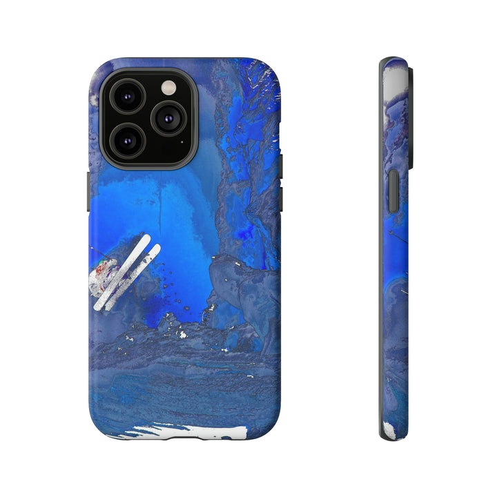 Cute IPhone Case | iPhone 15 Case | iPhone 15 Pro Max Case, Iphone 14 Case, Iphone 14 Pro Max Case IPhone Case for Art Lovers, Skiing Mountain - Studio40ParkLane