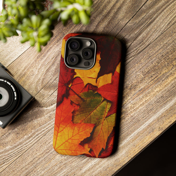 Autumn Fall Leaves Gift Cute Phone Case for, Samsung Galaxy S24, S23, S22, S21, IPhone 16 Case | Iphone 15, Iphone 14, IPhone 13 Case Mom Dad Gift - Studio40ParkLane