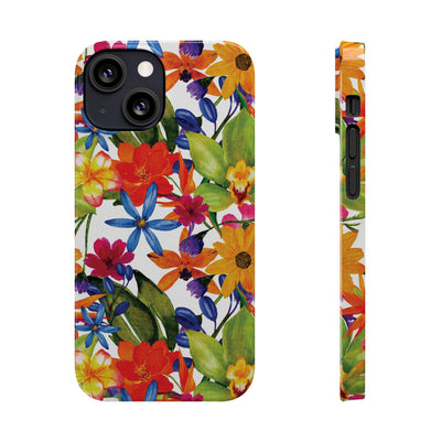 Slim Spring Flowers Gift for Her Cute Phone Cases for Iphone 16 Pro Max | iPhone 15 Case | iPhone 15 Pro Max Case, Iphone 14, 13, 12, 11, 10, 8, 7 - Studio40ParkLane