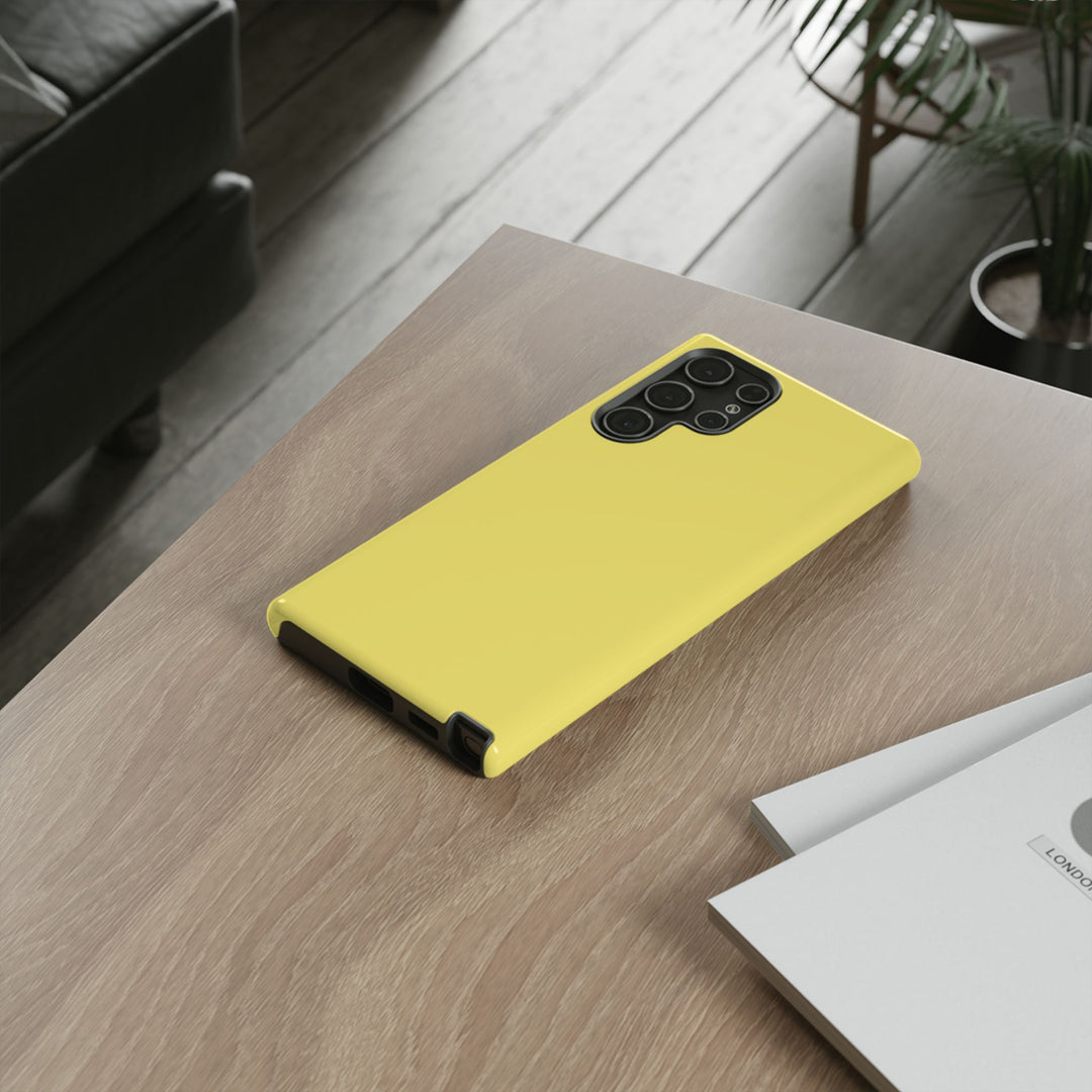 Premium Tough Light - Yellow Gift for Her Cute Phone Cases for Samsung S25 S24, S23, S22, S21, Iphone, 16, 15, 14, 13 Pro Max Ultra - Studio40ParkLane