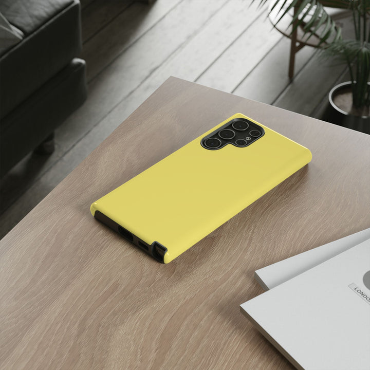 Premium Tough Light - Yellow Gift for Her Cute Phone Cases for Samsung S25 S24, S23, S22, S21, Iphone, 16, 15, 14, 13 Pro Max Ultra - Studio40ParkLane