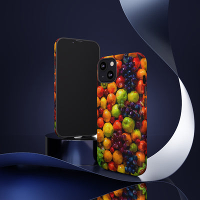 Impact Resistant, Fall Fruit, Cute Phone Cases for Samsung S24, S23, S22, S21, IPhone 15 pro Iphone 14 pro Iphone 13 IPhone 12 Iphone 11