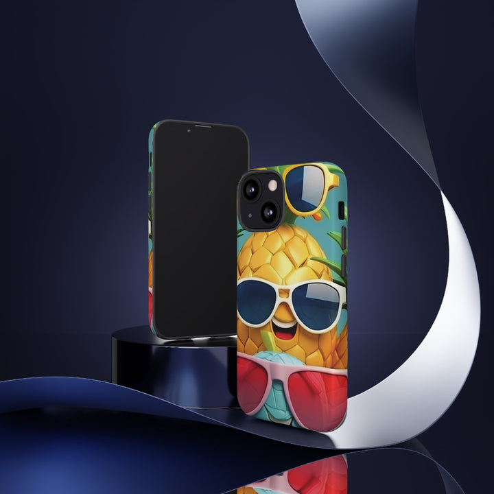 Cute IPhone Case | Summer Pineapple Fruit, iPhone 15 Case | iPhone 15 Pro Case, Iphone 14 Case, Iphone 14 Pro Max Case, Protective Iphone Case - Studio40ParkLane