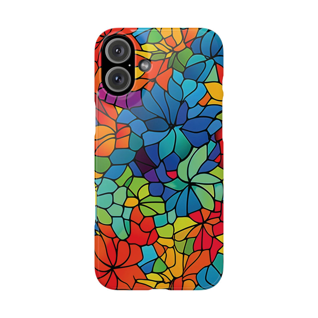 Slim Window Style Mosaic Gift for Her Cute Phone Cases for Iphone 16 Case | iPhone 15 Case | iPhone 15 Pro Max Case, Iphone 14, Iphone 14 Pro Max, Iphone 13 - Studio40ParkLane