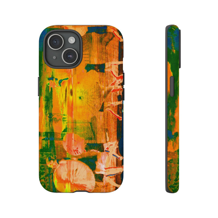 Cute IPhone Case | iPhone 15 Case | iPhone 15 Pro Max Case, Iphone 14 Case, Iphone 14 Pro Max Case IPhone Case for Traveler, Fall Sunset Dance - Studio40ParkLane