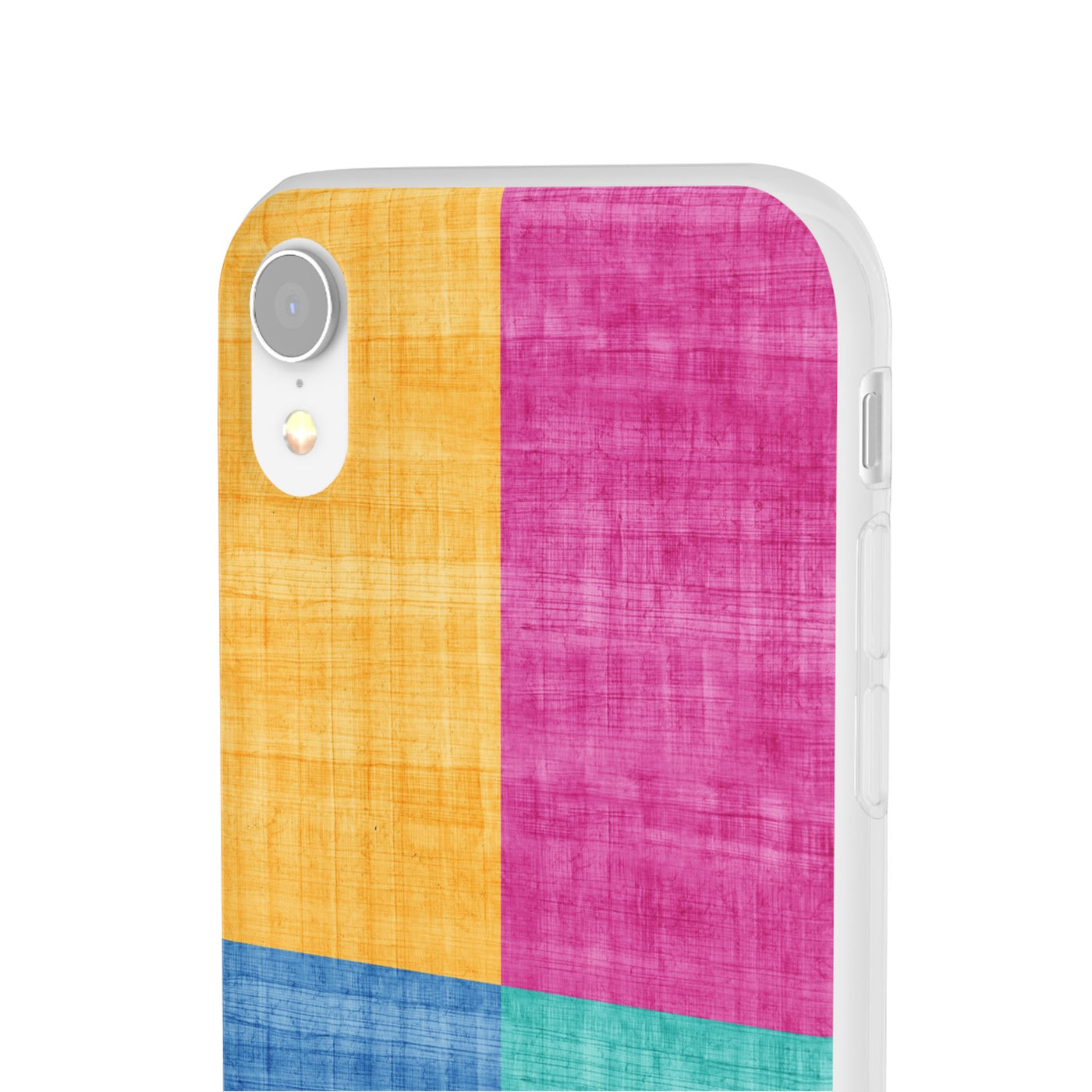 Cute Flexi Phone Cases, Abstract Colored Blocks, Compatible with Samsung Galaxy S23, Samsung S22, Samsung S21, Samsung S20, Galaxy S20 Ultra