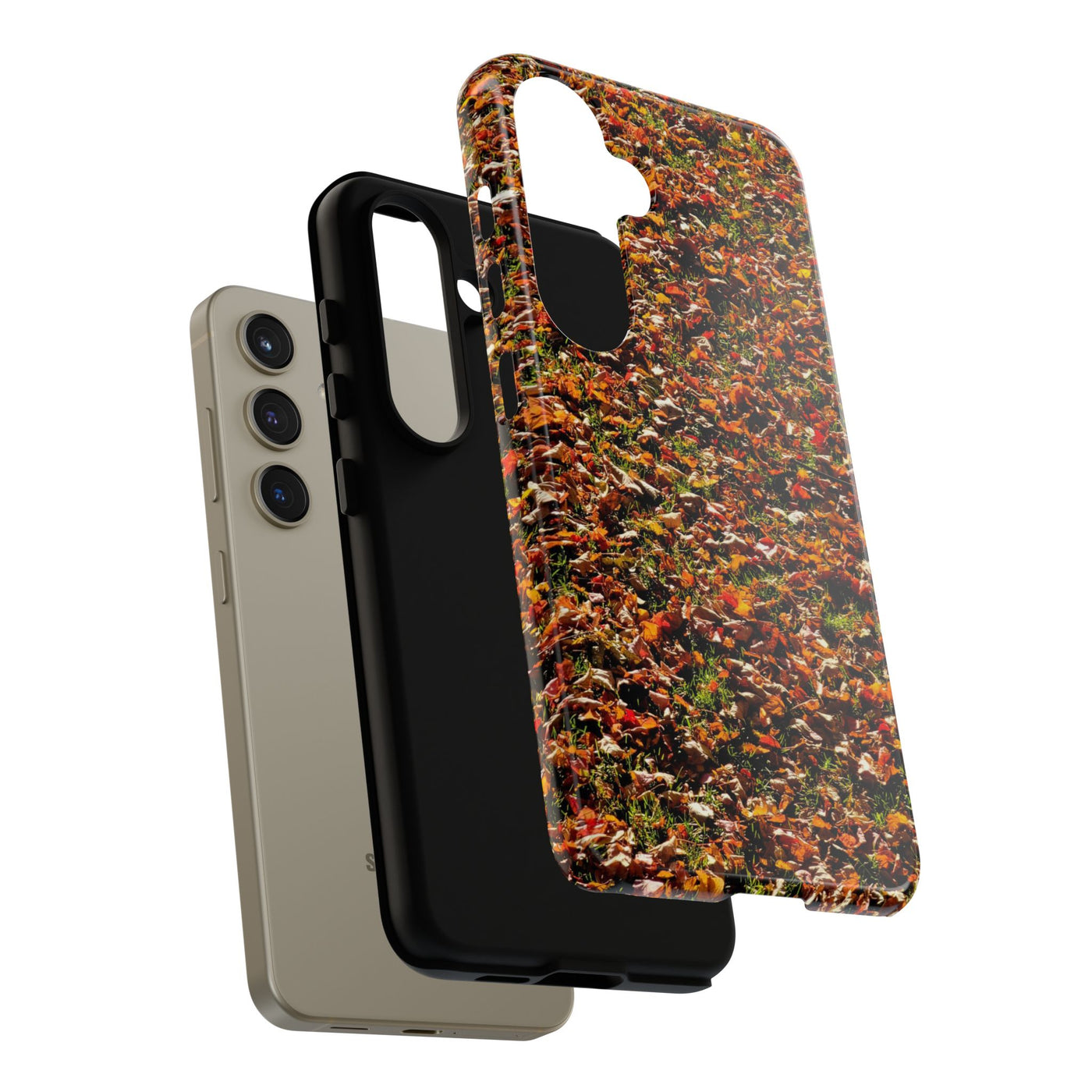 Impact Resistant, Fall Leaves Collage, Cute Phone Cases for Samsung S24, S23, S22, S21, IPhone 15 pro Iphone 14 pro Iphone 13 IPhone 12 Iphone 11