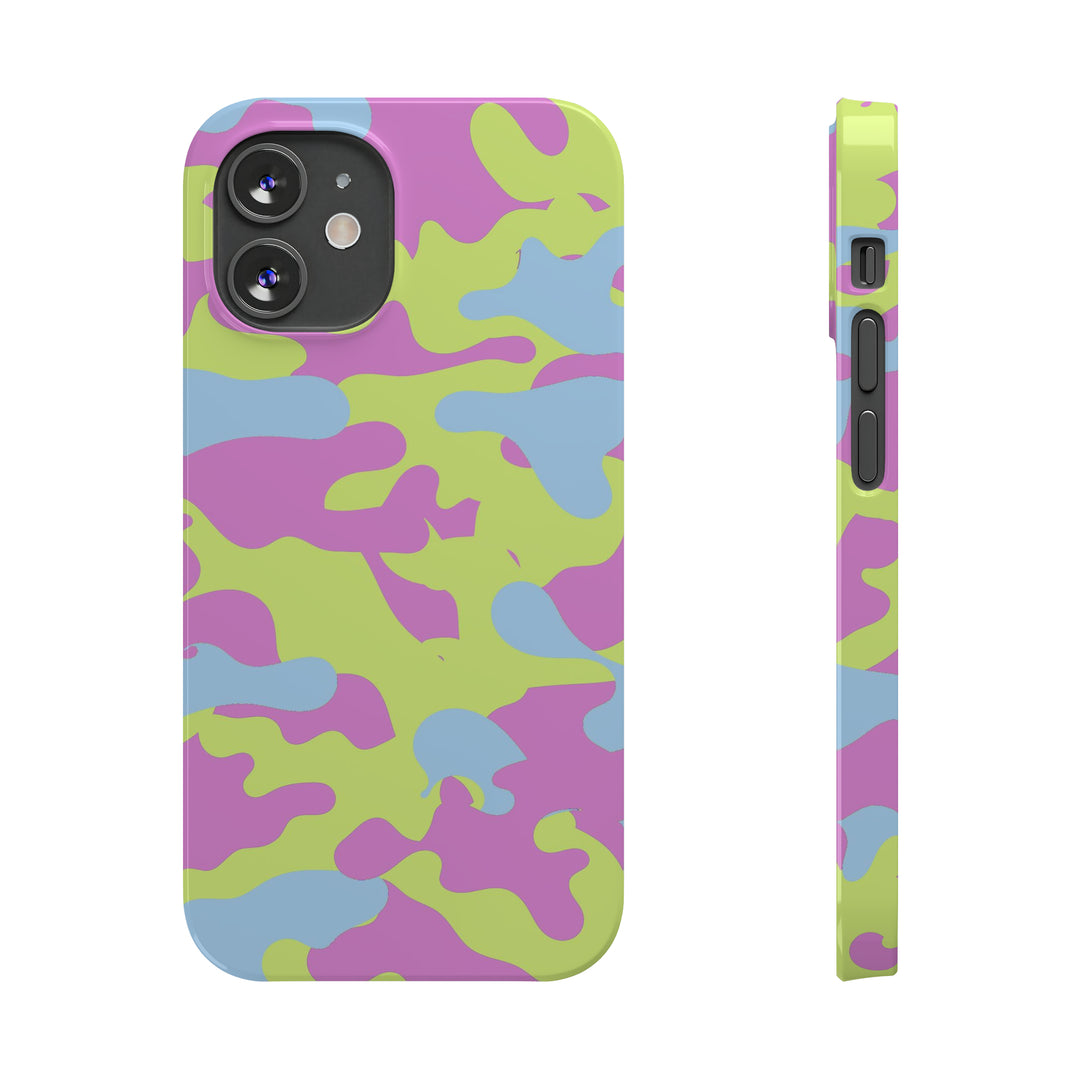 Slim Cute Phone Cases for Iphone - | iPhone 15 Case | iPhone 15 Pro Max Case, Iphone 14 Case, Iphone 14 Pro Max, Iphone 13, Spring Camouflage - Studio40ParkLane