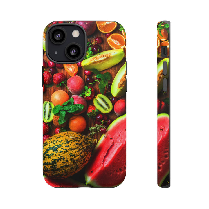 Fall Fruit Collage Cute Phone Case for, Samsung Galaxy S24, S23, S22, S21, IPhone 16 Case | Iphone 15, Iphone 14, IPhone 13 Case Mom Dad Gift - Studio40ParkLane