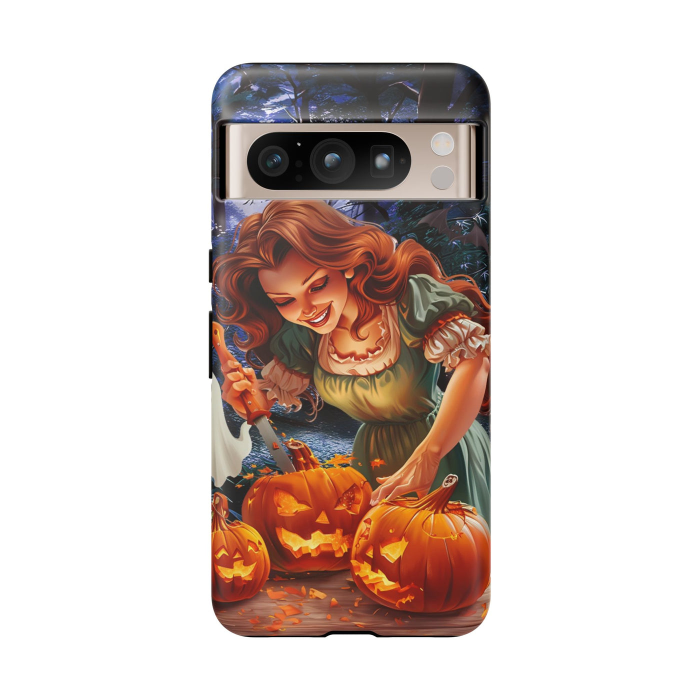 Autumn Fall Pumpkin Fairy Gift for Her Cute Phone Case for, Samsung Galaxy S24, S23, S22, S21, IPhone 16 Case | Iphone 15, Iphone 14, IPhone 13 Case