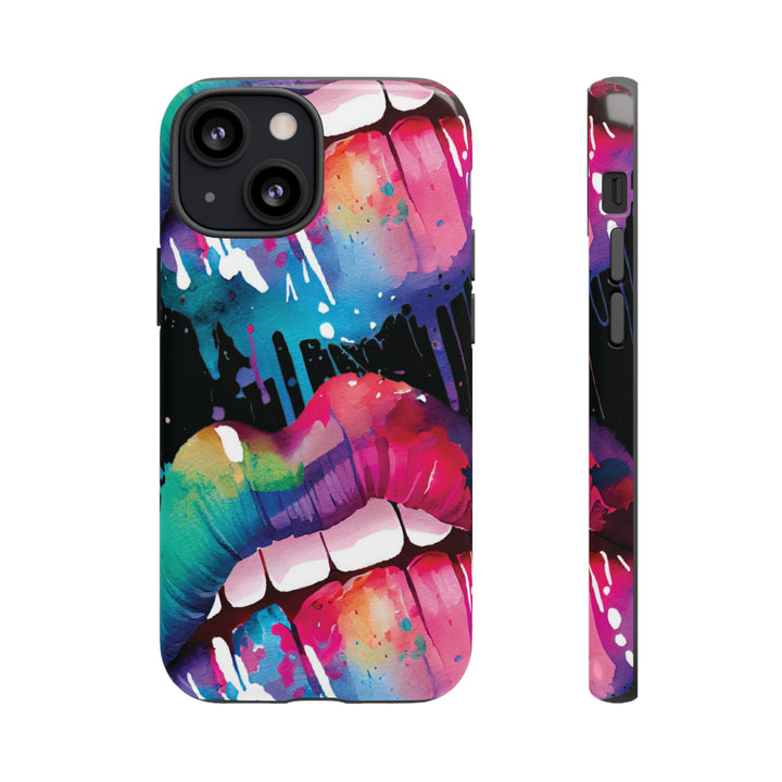 Cute IPhone Case | iPhone 15 Case | iPhone 15 Pro Max Case, Iphone 14 Case, Iphone 14 Pro Max Case IPhone Case for Art Lovers, Lips Smile - Studio40ParkLane