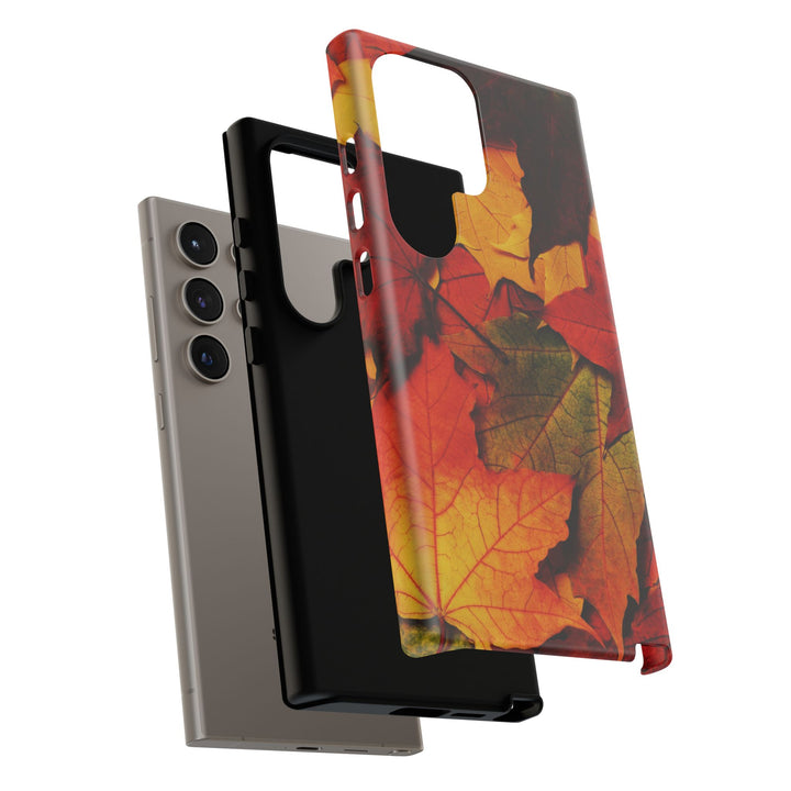 Autumn Fall Leaves Gift Cute Phone Case for, Samsung Galaxy S24, S23, S22, S21, IPhone 16 Case | Iphone 15, Iphone 14, IPhone 13 Case Mom Dad Gift - Studio40ParkLane