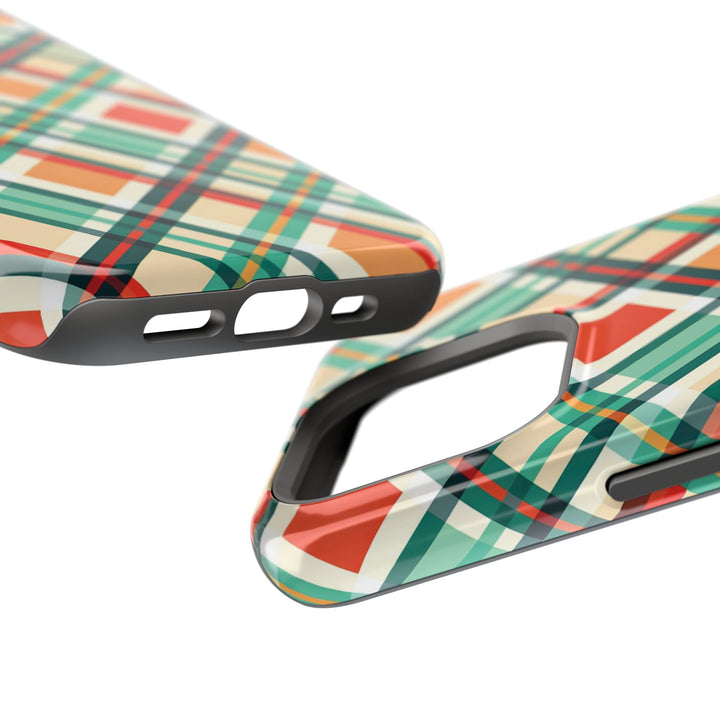 Checkered Plaid Magsafe Gift for Her Cute Phone Case for Iphone, | iPhone 16 | iPhone 15 Pro Max, Iphone 14 Pro Max, 13 12 11 10 9 8 7 - Studio40ParkLane