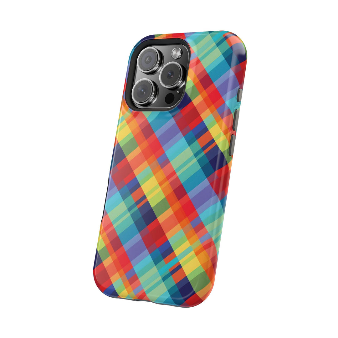 Checkered Plaid Magsafe Gift for Her Cute Phone Case for Iphone, | iPhone 16 | iPhone 15 Pro Max, Iphone 14 Pro Max, 13 12 11 10 9 8 7 - Studio40ParkLane