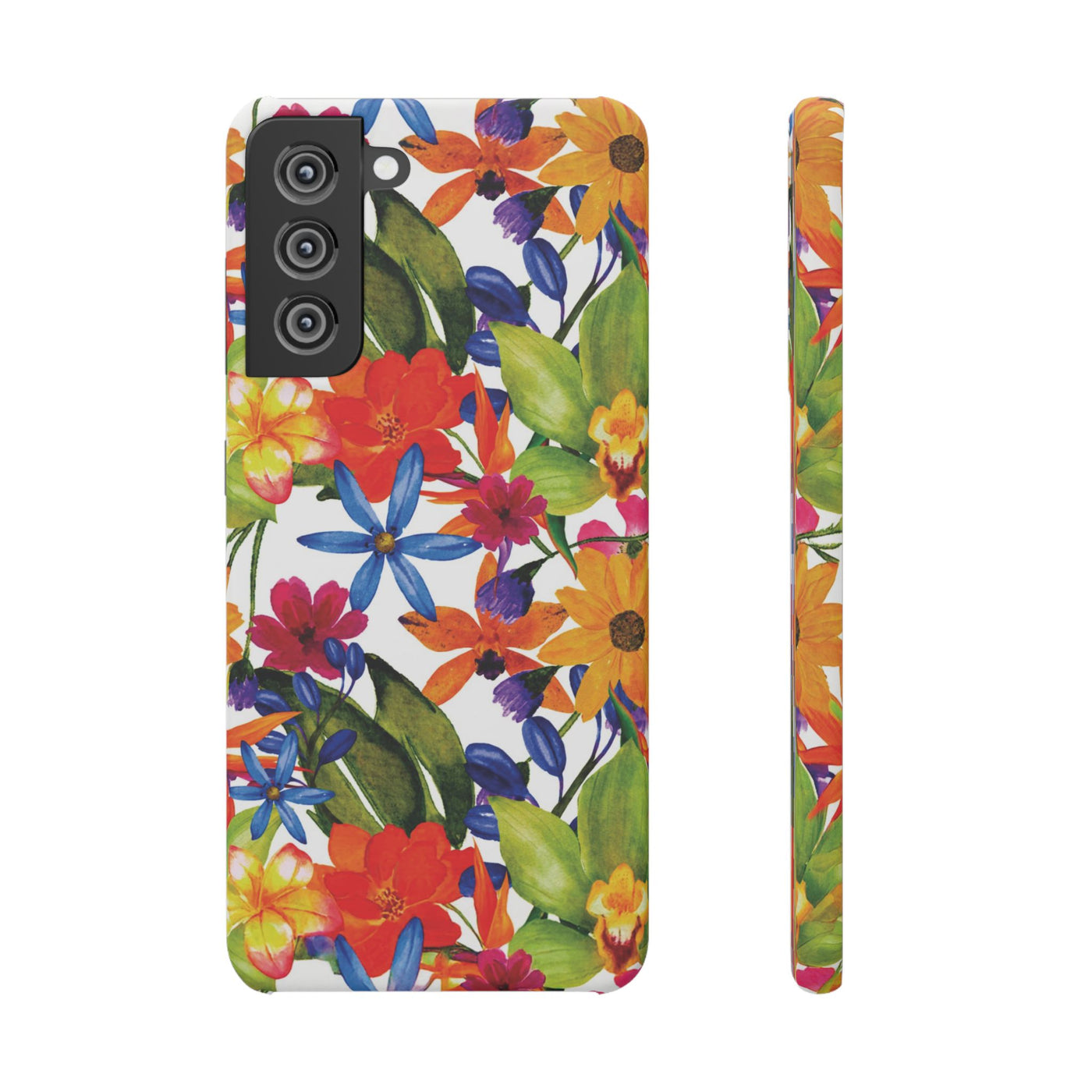 Snap Spring Flowers Cute Phone Cases for Samsung S24, S23, S22, S21, S20, Plus and Ultra, Iphone 16 Pro Max, Iphone 15, 14, 13, 12, 11, 10 - Studio40ParkLane