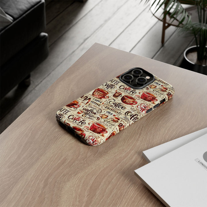 Impact Resistant, Paris Bistro Cafe, Cute Phone Cases for Samsung S24, S23, S22, S21, IPhone 15 pro Iphone 14 pro Iphone 13 IPhone 12 Iphone 11 - Studio40ParkLane