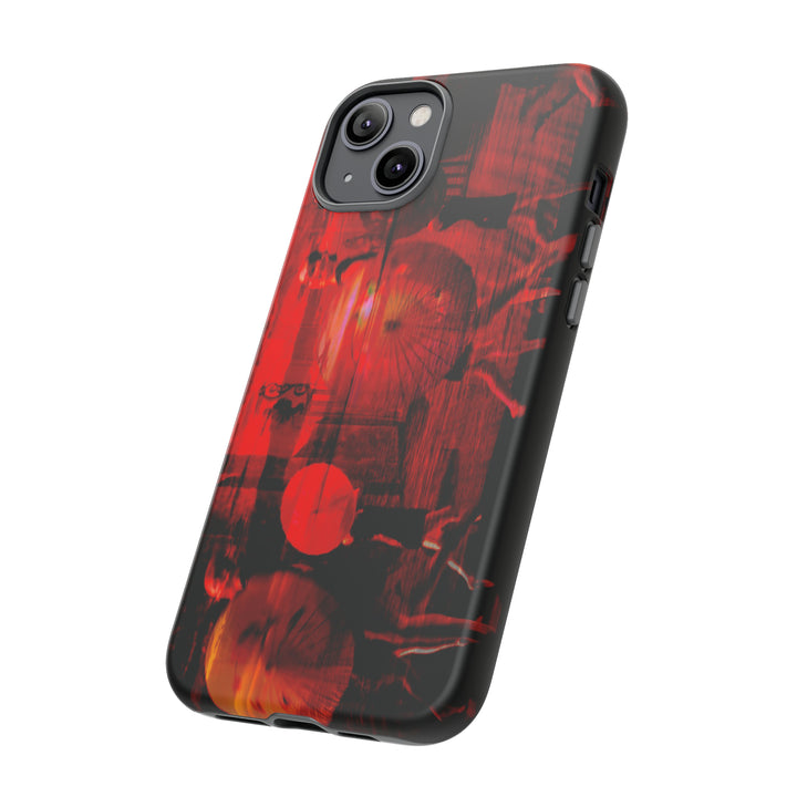 Cute IPhone Case | iPhone 15 Case | iPhone 15 Pro Max Case, Iphone 14 Case, Iphone 14 Pro Max Case IPhone Case for Art Lovers, Sunset Dance Red - Studio40ParkLane