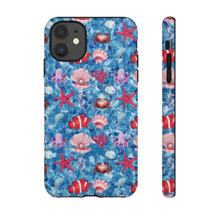 Cute IPhone Case | Under The Sea, iPhone 15 Case | iPhone 15 Pro Case, Iphone 14 Case, Iphone 14 Pro Max Case, Protective Iphone Case - Studio40ParkLane