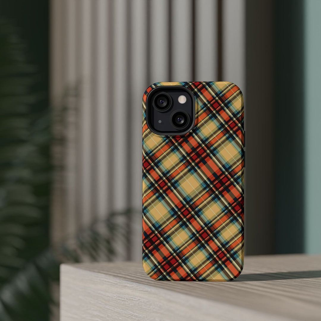 Checkered Plaid Magsafe Gift for Her Cute Phone Case for Iphone, | iPhone 16 | iPhone 15 Pro Max, Iphone 14 Pro Max, 13 12 11 10 9 8 7 - Studio40ParkLane