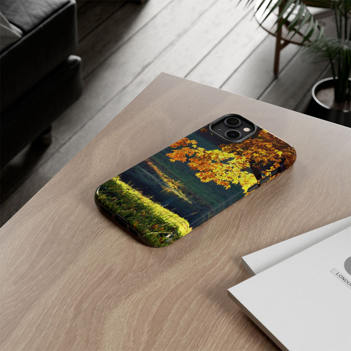 Impact Resistant, Fall Leaves Collage, Cute Phone Cases for Samsung S24, S23, S22, S21, IPhone 15 pro Iphone 14 pro Iphone 13 IPhone 12 Iphone 11 - Studio40ParkLane