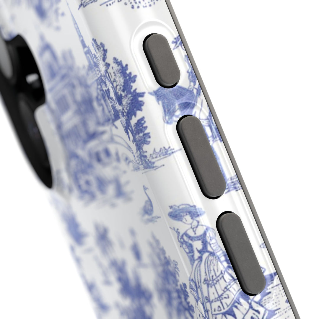 Magsafe French Toile Personalized Initial Custom Gift Cute Phone Cases for Iphone 16 Pro Max | iPhone 15, Pro Max Case, Iphone 14, 13, 12, 11, 10 - Studio40ParkLane