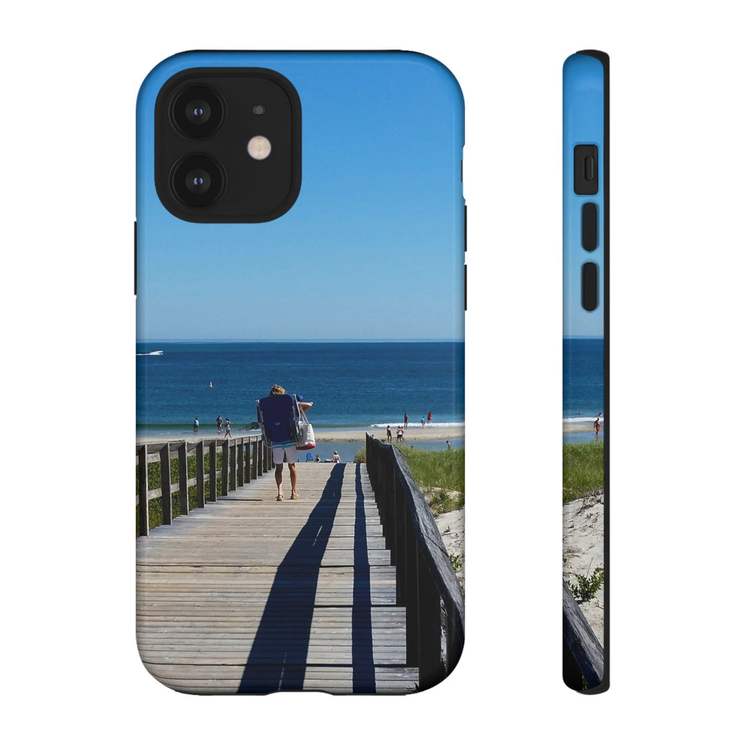 Cute Samsung Case | Cool Iphone Case | Summer Beach Walk, Samsung S24, S23, S22, S21, IPhone 15 Case | Iphone 14 Case, Iphone 13 Case - Studio40ParkLane