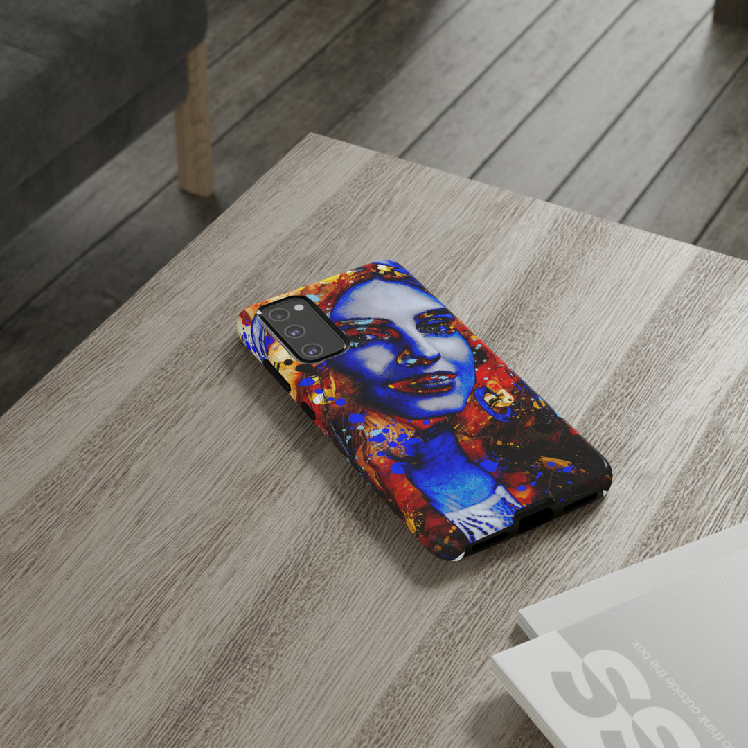 Cute Samsung Phone Case | Aesthetic Samsung Phone Case | Galaxy S23, S22, S21, S20 | Marble Splash Face, Protective Phone Case - Studio40ParkLane