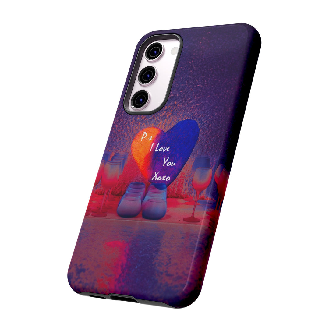 Cute Samsung Case | Cool Iphone Case | PS I love You - Heart, Samsung S24, S23, S22, S21, IPhone 15 Case | Iphone 14 Case, Iphone 13 Case - Studio40ParkLane