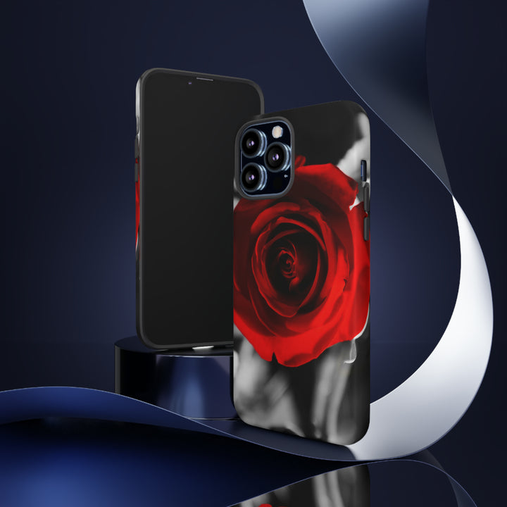 Cute IPhone Case | iPhone 15 Case | iPhone 15 Pro Max Case, Iphone 14 Case, Iphone 14 Pro Max Case IPhone Case for Art Lovers - Red Rose - Studio40ParkLane